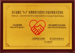 2010年四川省9+3結(jié)對幫扶示范學(xué)校